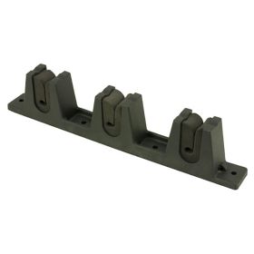 Springfield ABS Plastic Rod Holder - 3 Rod - Pair w/Bungee