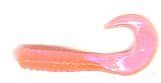 Action Bait 3in Curly Grubs (Option: 25pk Hot Pink)