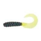 Action Bait 3in Curly Grubs (Option: 20pk June Bug Chartreuse)