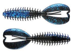 Zoom Z (Option: Craw Jr 3.5in 8/bag Black Saphire)