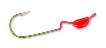 Slider Crappie Heads (Option: 18ct 1/4oz Red)