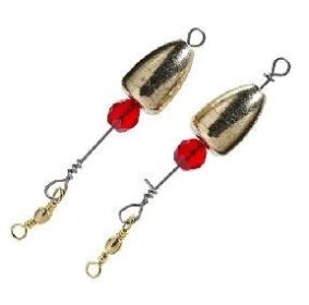 Strike King EZ Carolina Weights (Option: 1/2oz)