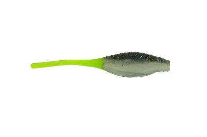 Bass A Pro Tiny Shad 2in 15ct (Option: Blue Thunder Chart Tail)