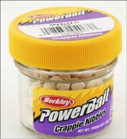 Berkley Crappie Nibbles (Option: .90oz White)