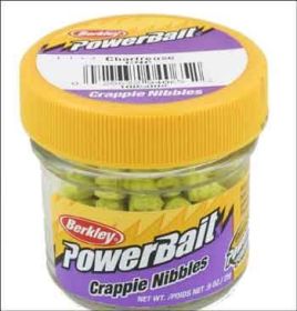 Berkley Crappie Nibbles (Option: .90oz Chartreuse)