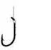 Eagle Claw Baitholder Snelled Hook (Option: Size 2)