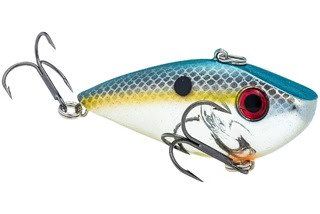 Strike King Red Eye Shad (Option: 3/8oz Chrome Sexy Shad)