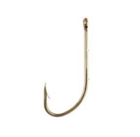 Eagle Claw Bronze Baitholder Hook (Option: 8ct Size 2/0)