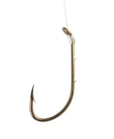 Eagle Claw Baitholder Snelled Hook (Option: Size 4/0)