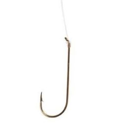 Eagle Claw Aberdeen Bronze Snelled Hook (Option: Size 2)