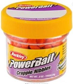 Berkley Crappie Nibbles (Option: .90oz Flo Orange)