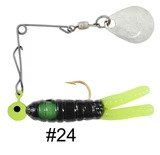 H&H Cajun Super Hook (Option: Tl.1/8 Wht.BlackStp 12/Card)